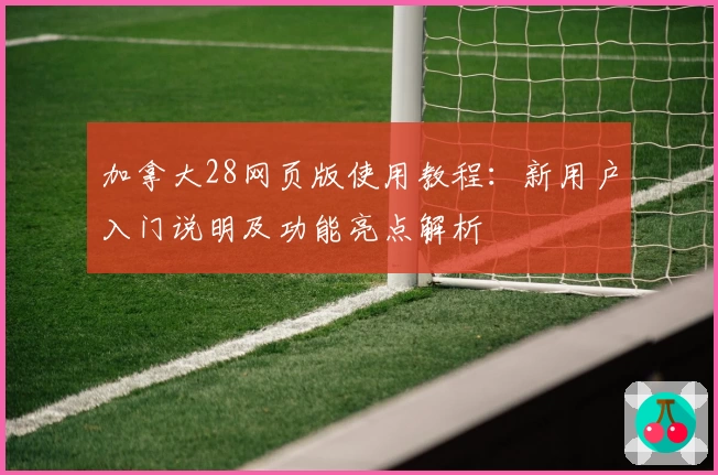 加拿大28网页版使用教程:新用户入门说明及功能亮点解析